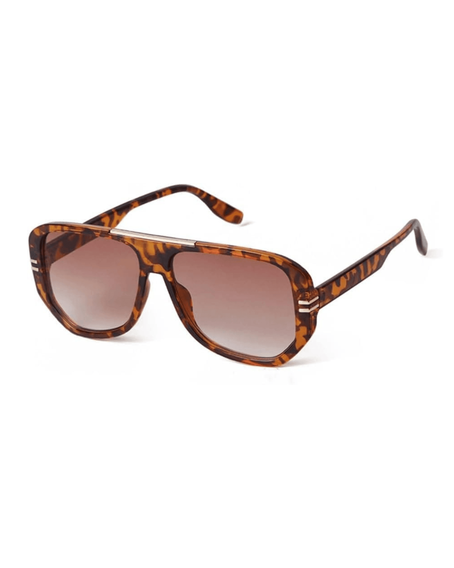 Vintage Style Amber Aviators Sunglasses with UV Protection - Da Bohemian Bazaar
