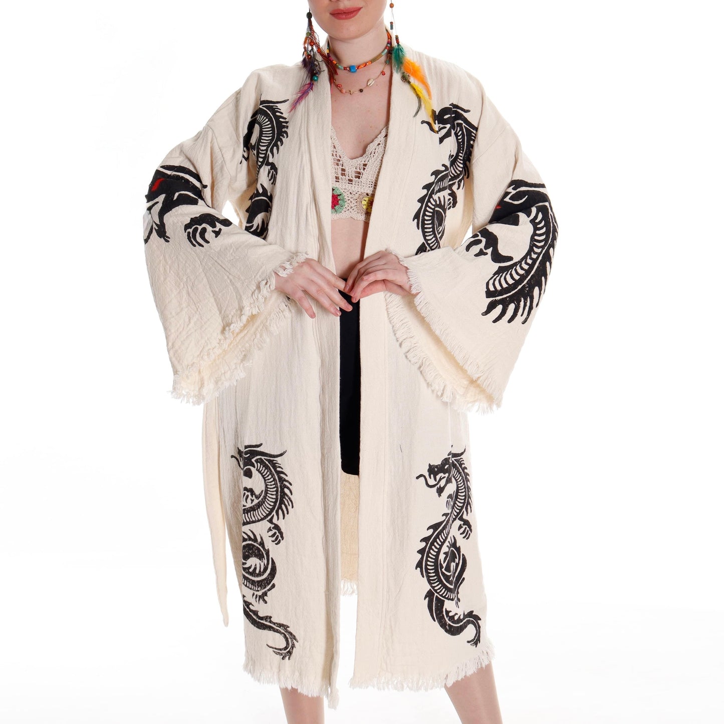 DaBoho Dragon Kimono - Da Bohemian Bazaar