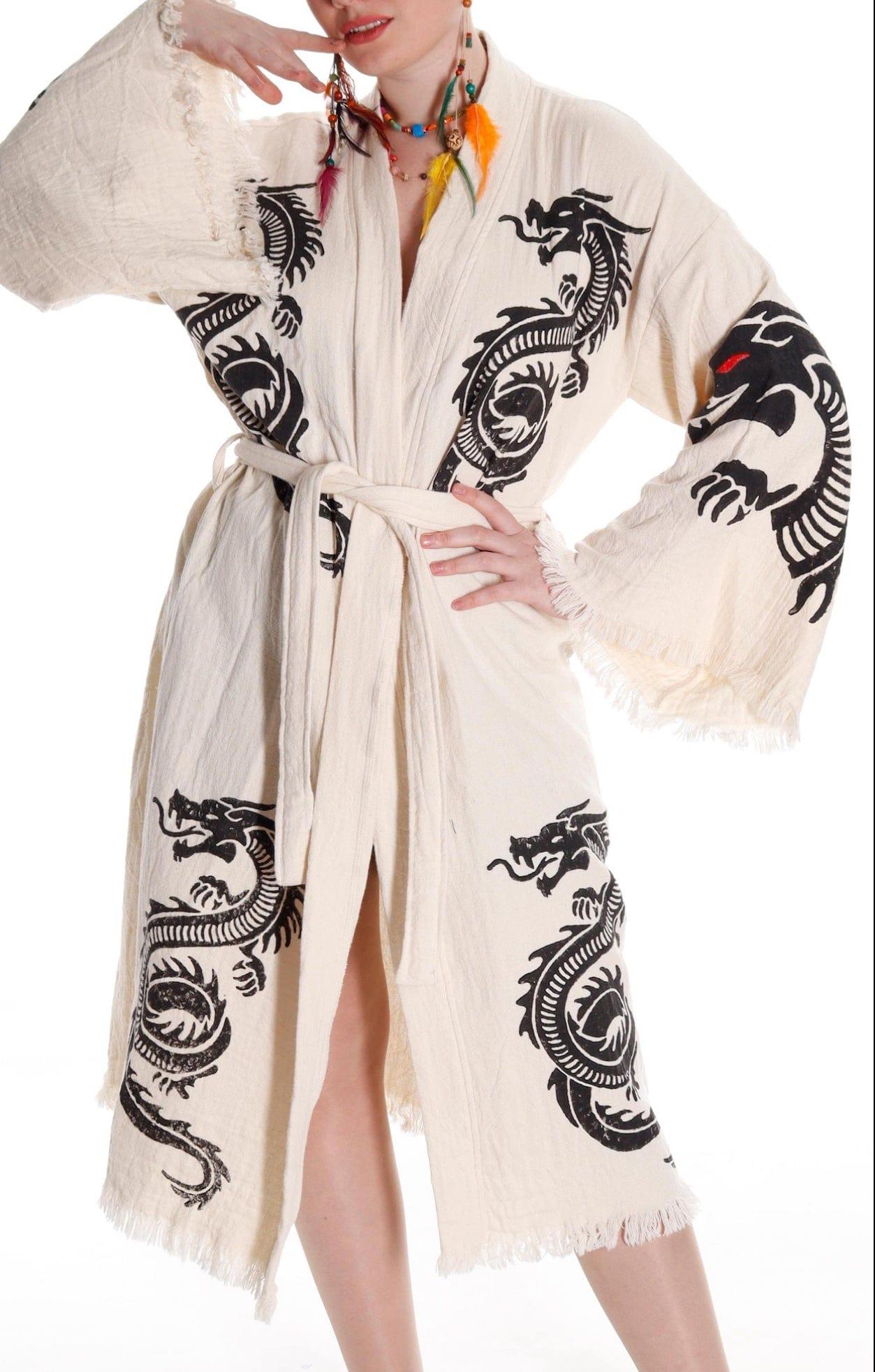 DaBoho Dragon Kimono - Da Bohemian Bazaar