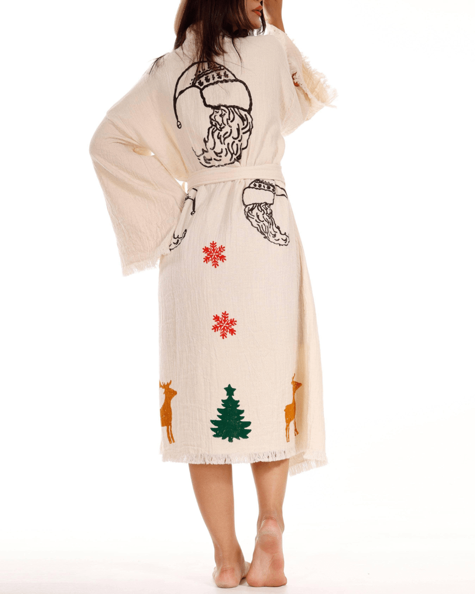 Festive Beach Kimono