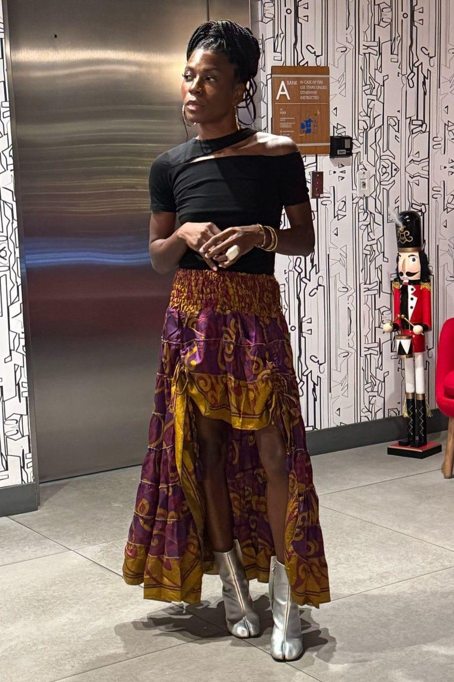 Amethyst Kezia Maxi Skirt - Da Bohemian Bazaar