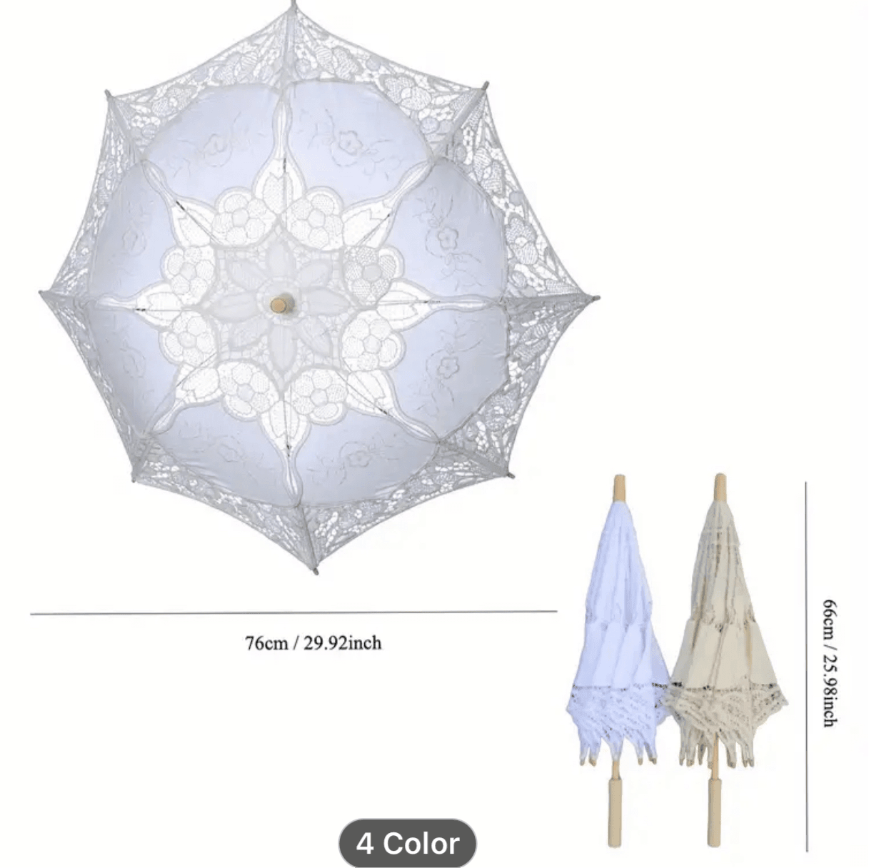 Lace Parasol - Da Bohemian Bazaar