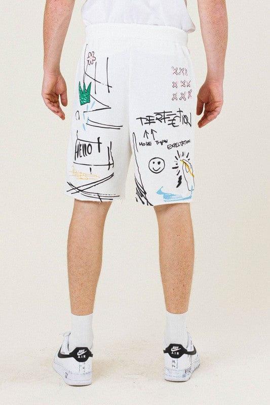 All-Over Doodling Short - Da Bohemian Bazaar