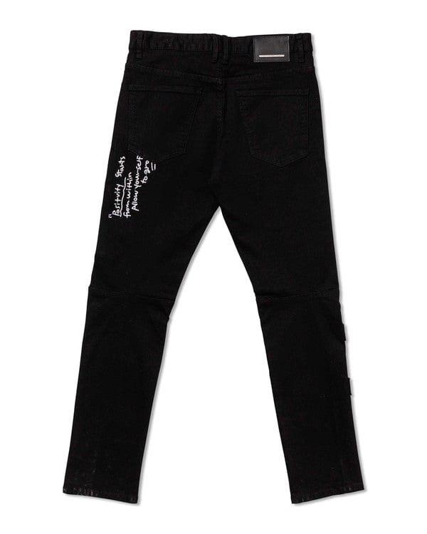 Multi-Patch Denim Jeans - Da Bohemian Bazaar