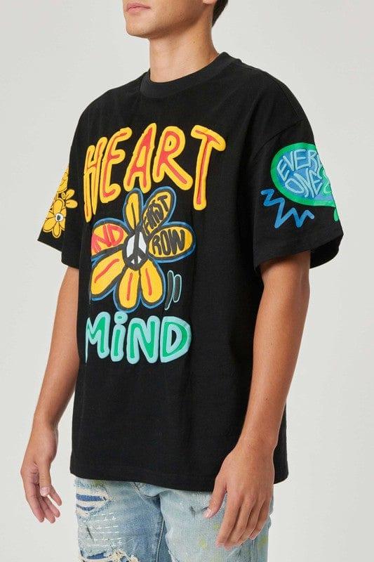 Flower Puff III Graphic Tee - Da Bohemian Bazaar
