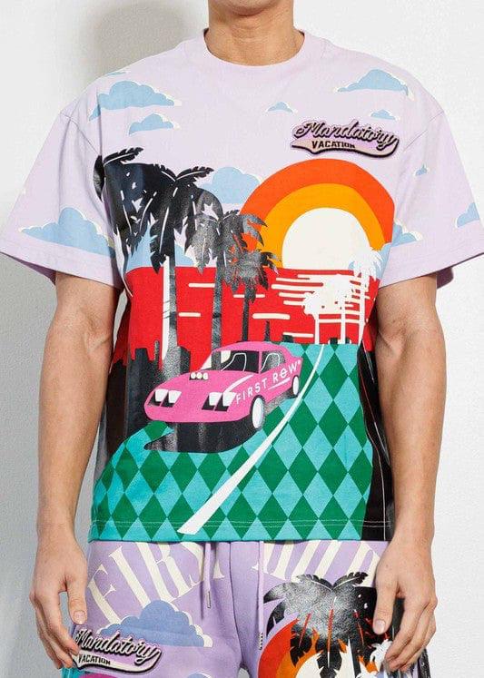 Mandatory Vacation Graphic Tee - Da Bohemian Bazaar