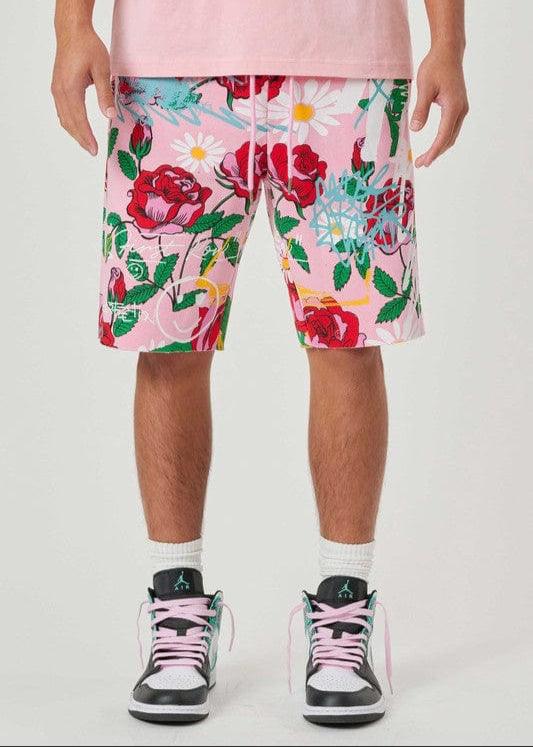 Rose Bloom Shorts - Da Bohemian Bazaar