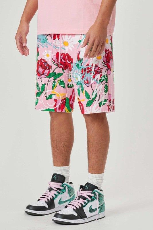Rose Bloom Shorts - Da Bohemian Bazaar