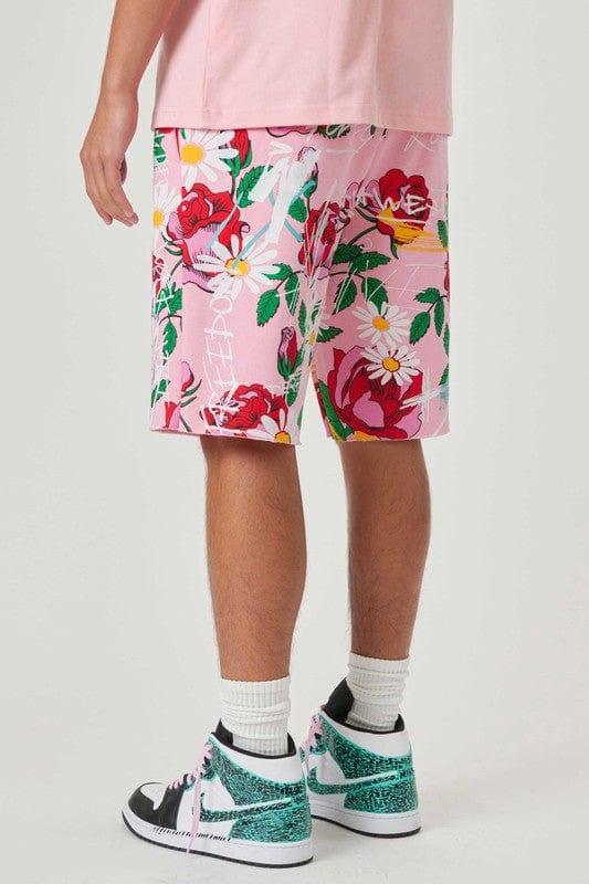 Rose Bloom Shorts - Da Bohemian Bazaar