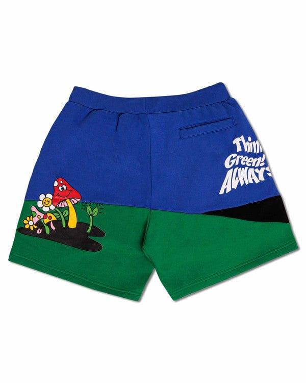 Think Green Graphic Shorts - Da Bohemian Bazaar