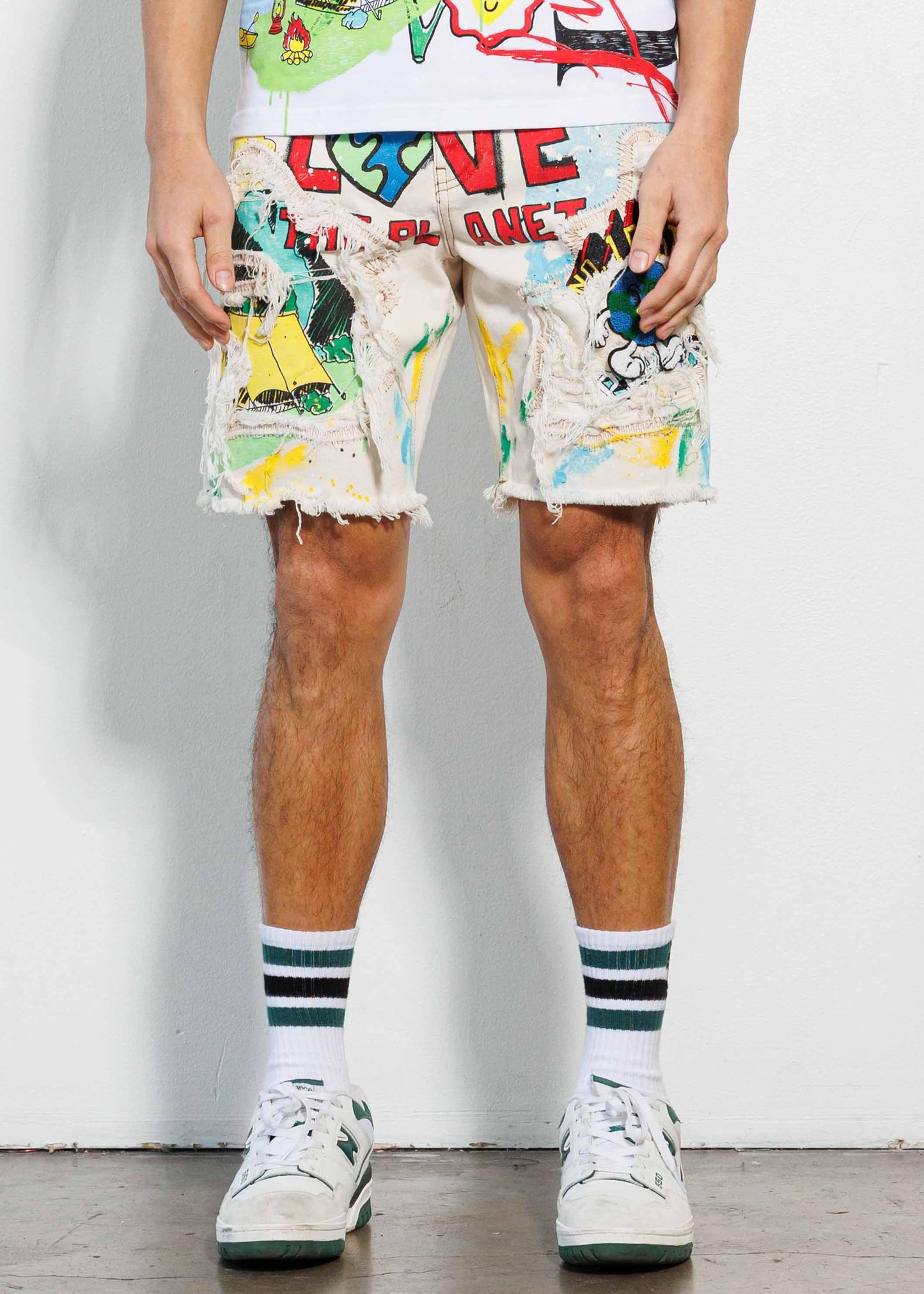 Love Your Planet Denim Shorts