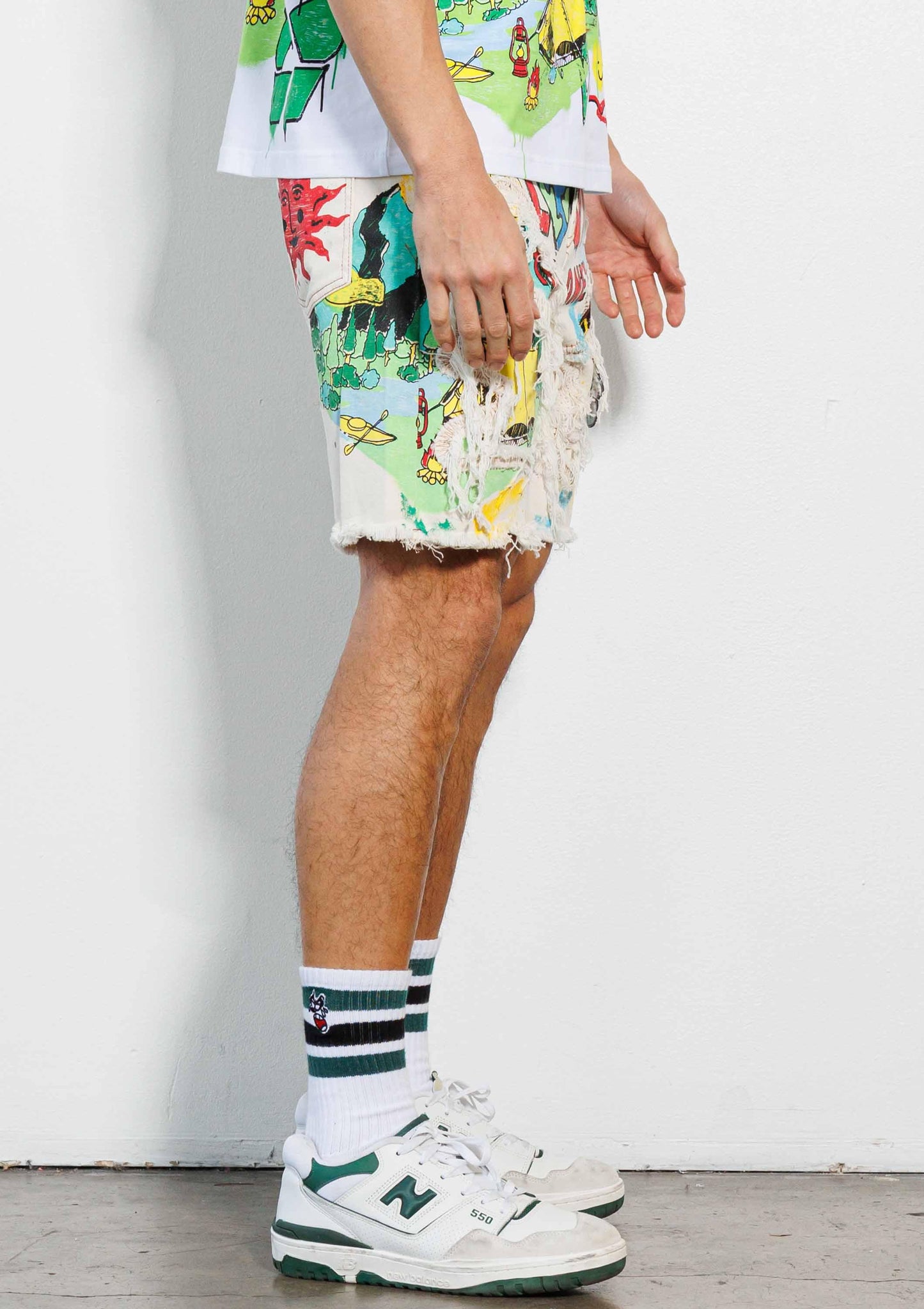 Love Your Planet Denim Shorts