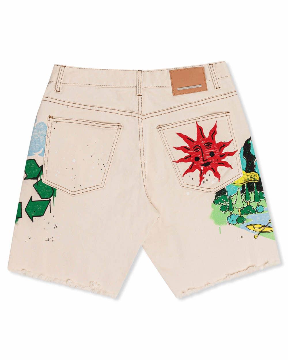 Love Your Planet Denim Shorts