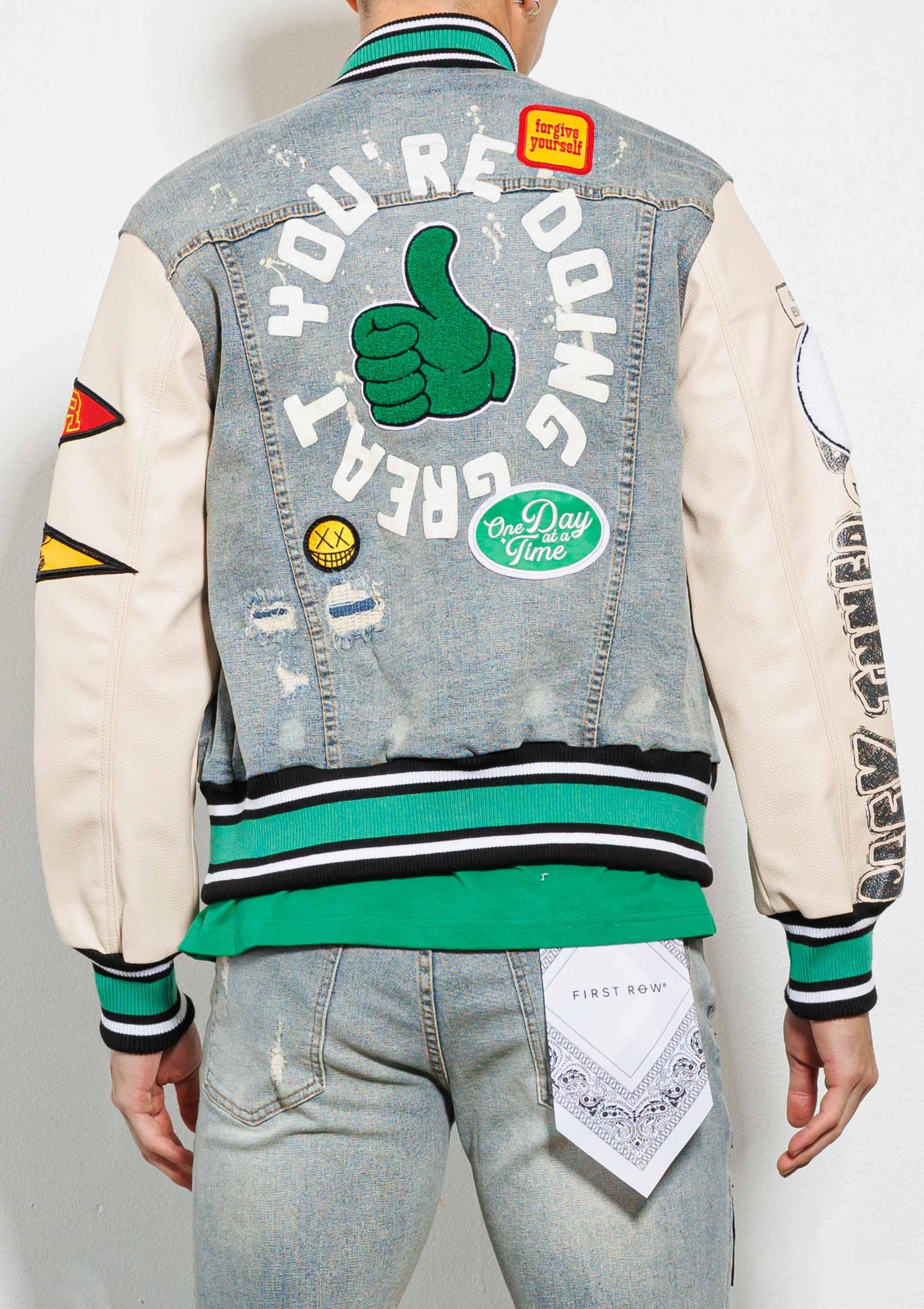 Spring Break Denim Jacket - Da Bohemian Bazaar