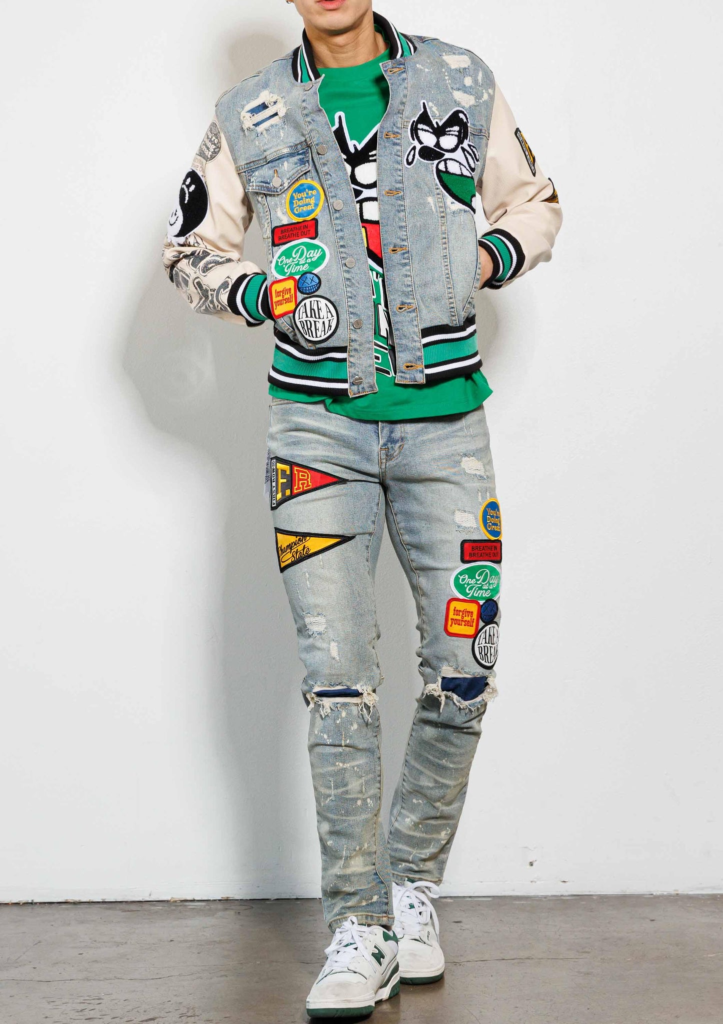 Spring Break Denim Jacket - Da Bohemian Bazaar