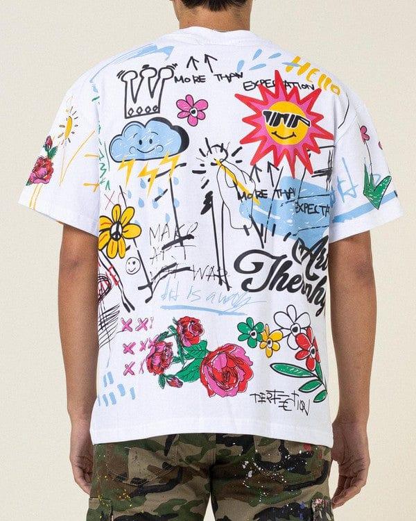 All-Over Graphic Tee - Da Bohemian Bazaar