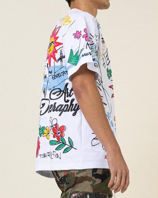 All-Over Graphic Tee - Da Bohemian Bazaar