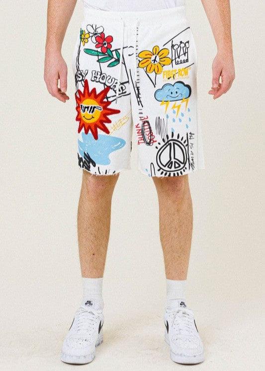 All-Over Doodling Short - Da Bohemian Bazaar