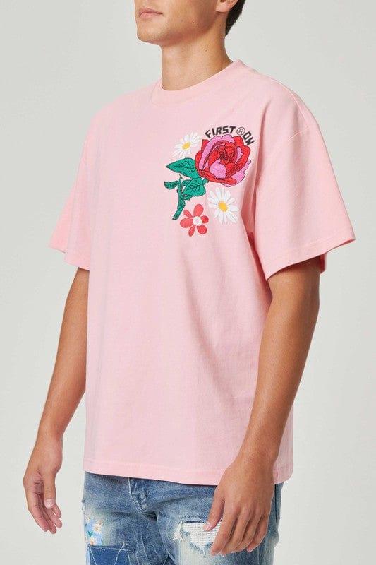 Flower Puff Graphic Tee IV - Da Bohemian Bazaar