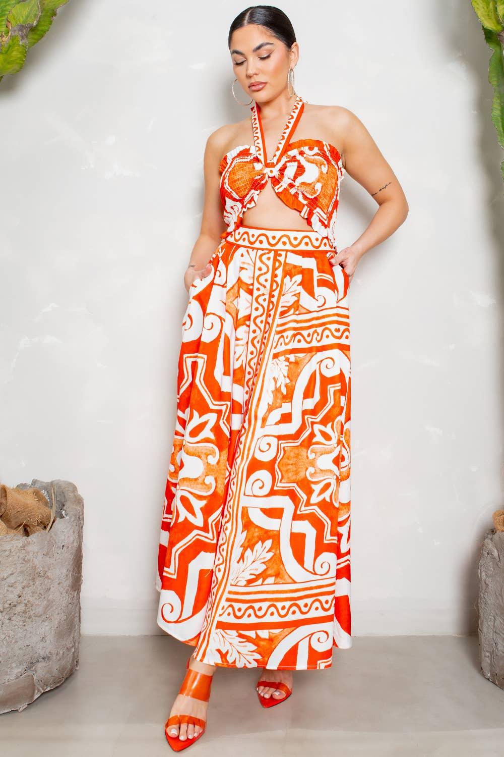 Reese Midi Dress - Da Bohemian Bazaar