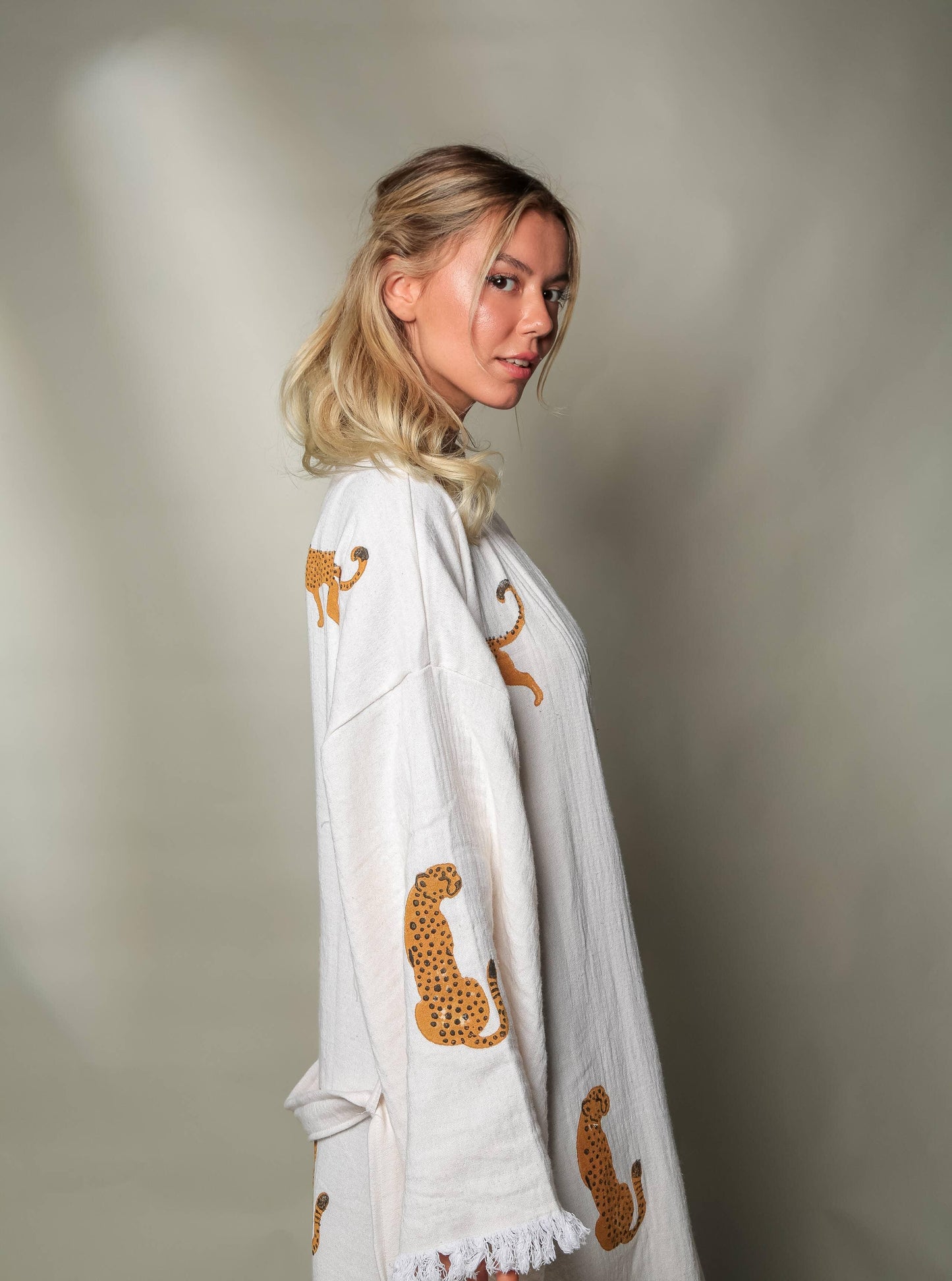 The LouLou Long Tiger Kimono - Da Bohemian Bazaar
