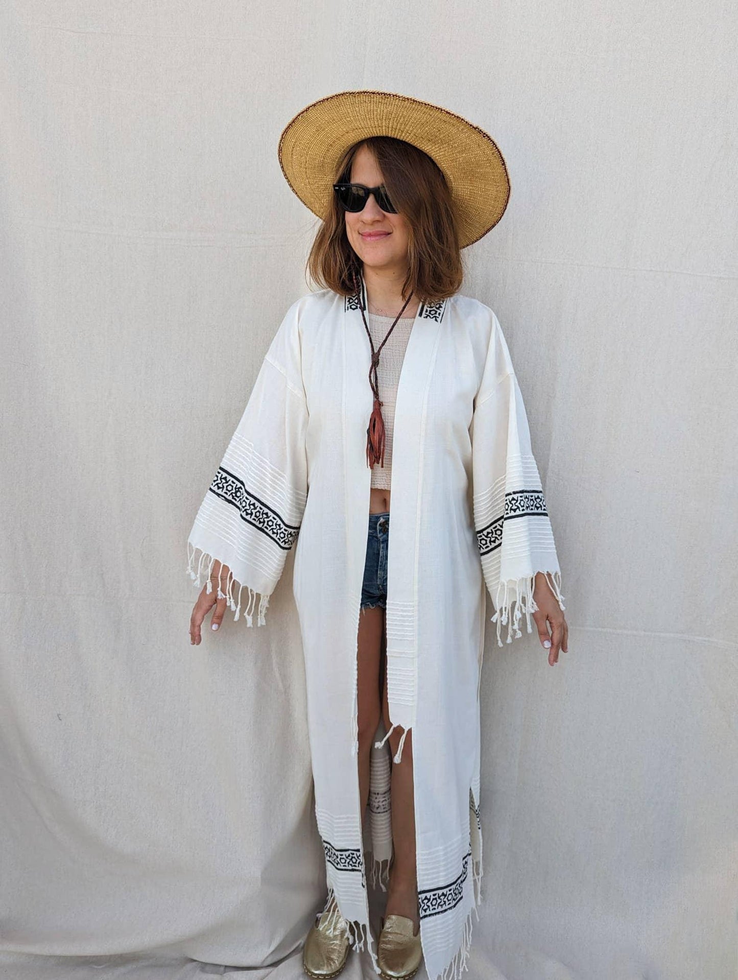 Denise Long Turkish Kimono - Da Bohemian Bazaar