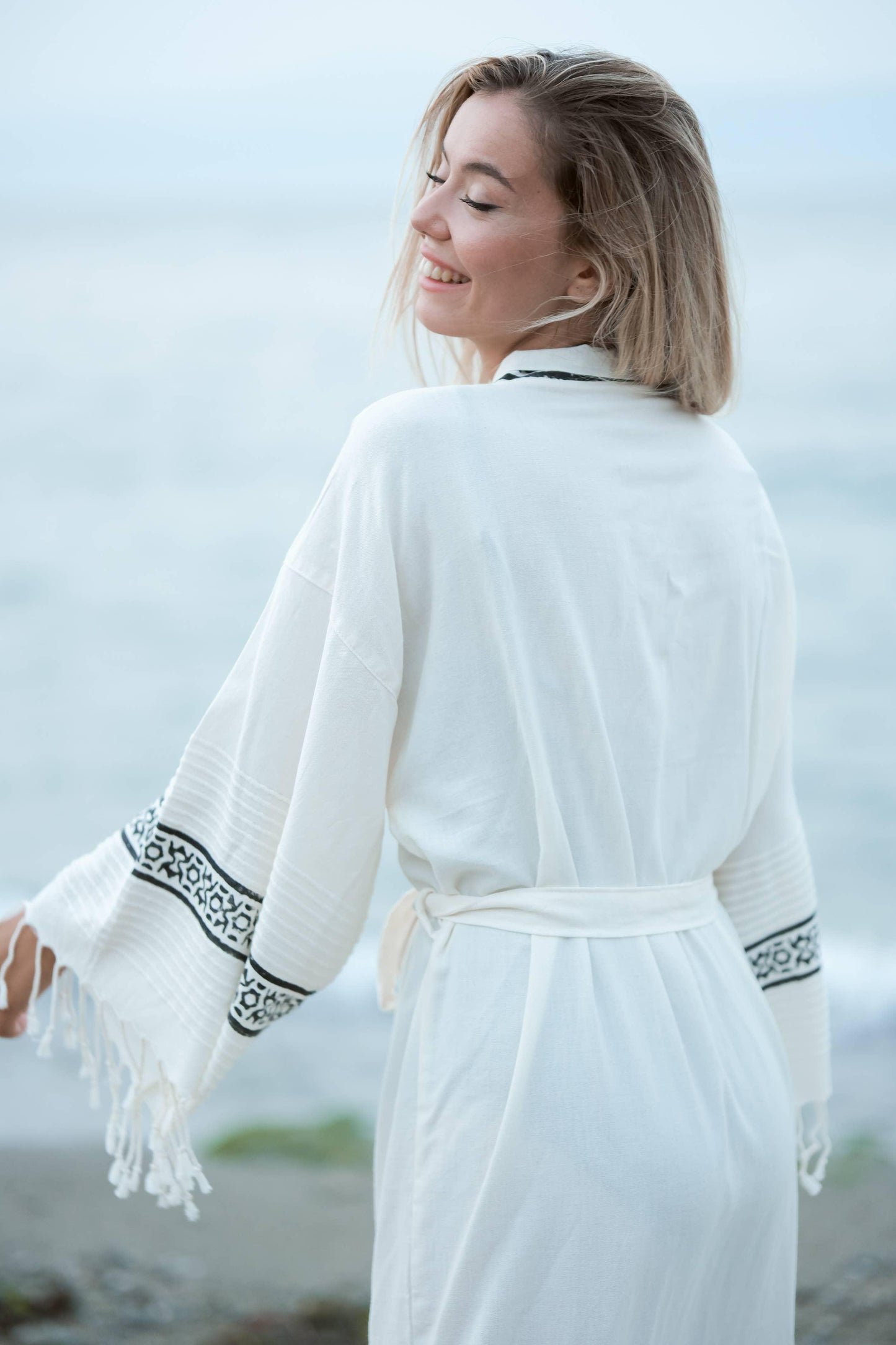 Denise Long Turkish Kimono - Da Bohemian Bazaar