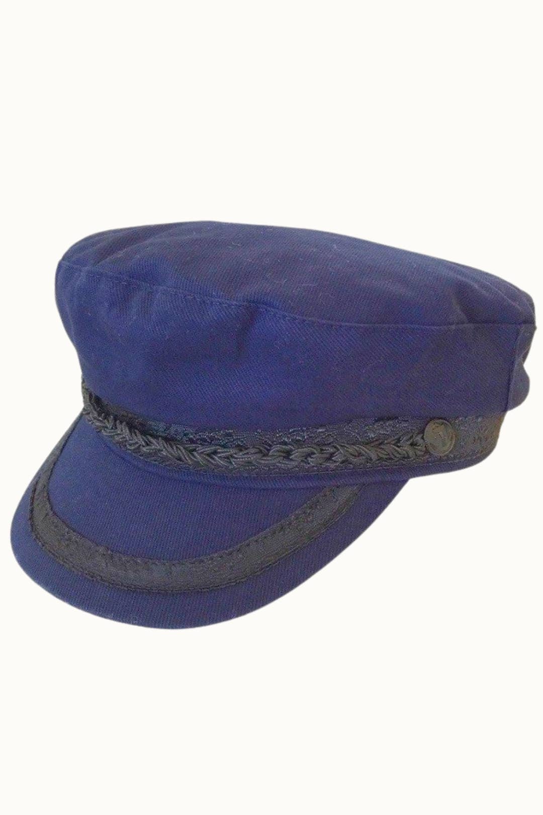 Fisherman Sailor Hat with Ribbon Trim
