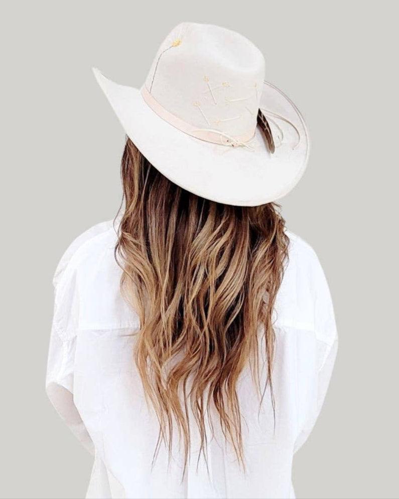 PAX Polyester Suede Cowboy Hat - Da Bohemian Bazaar