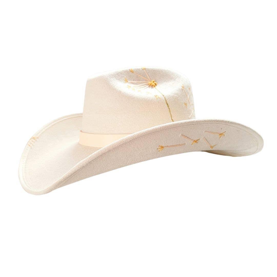 PAX Polyester Suede Cowboy Hat - Da Bohemian Bazaar