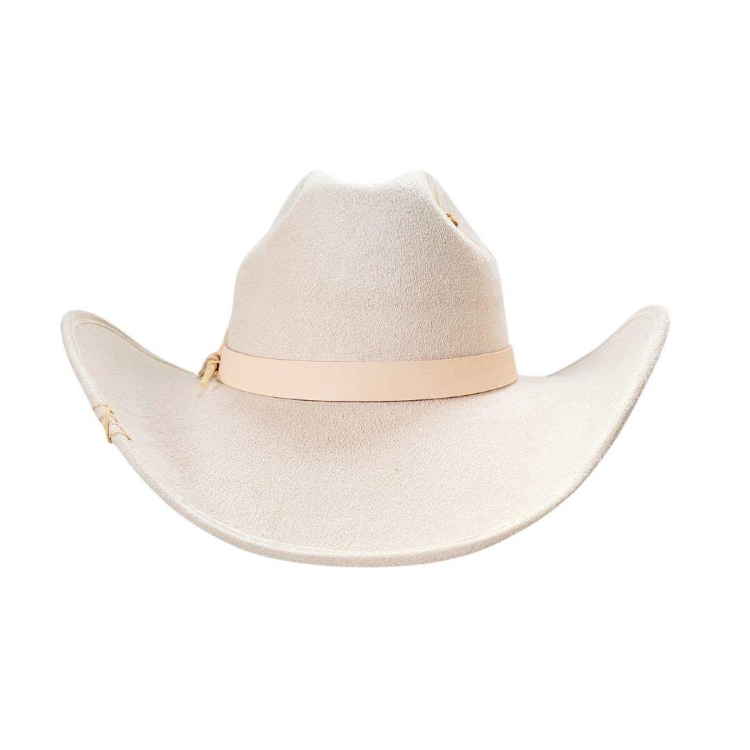 PAX Polyester Suede Cowboy Hat - Da Bohemian Bazaar
