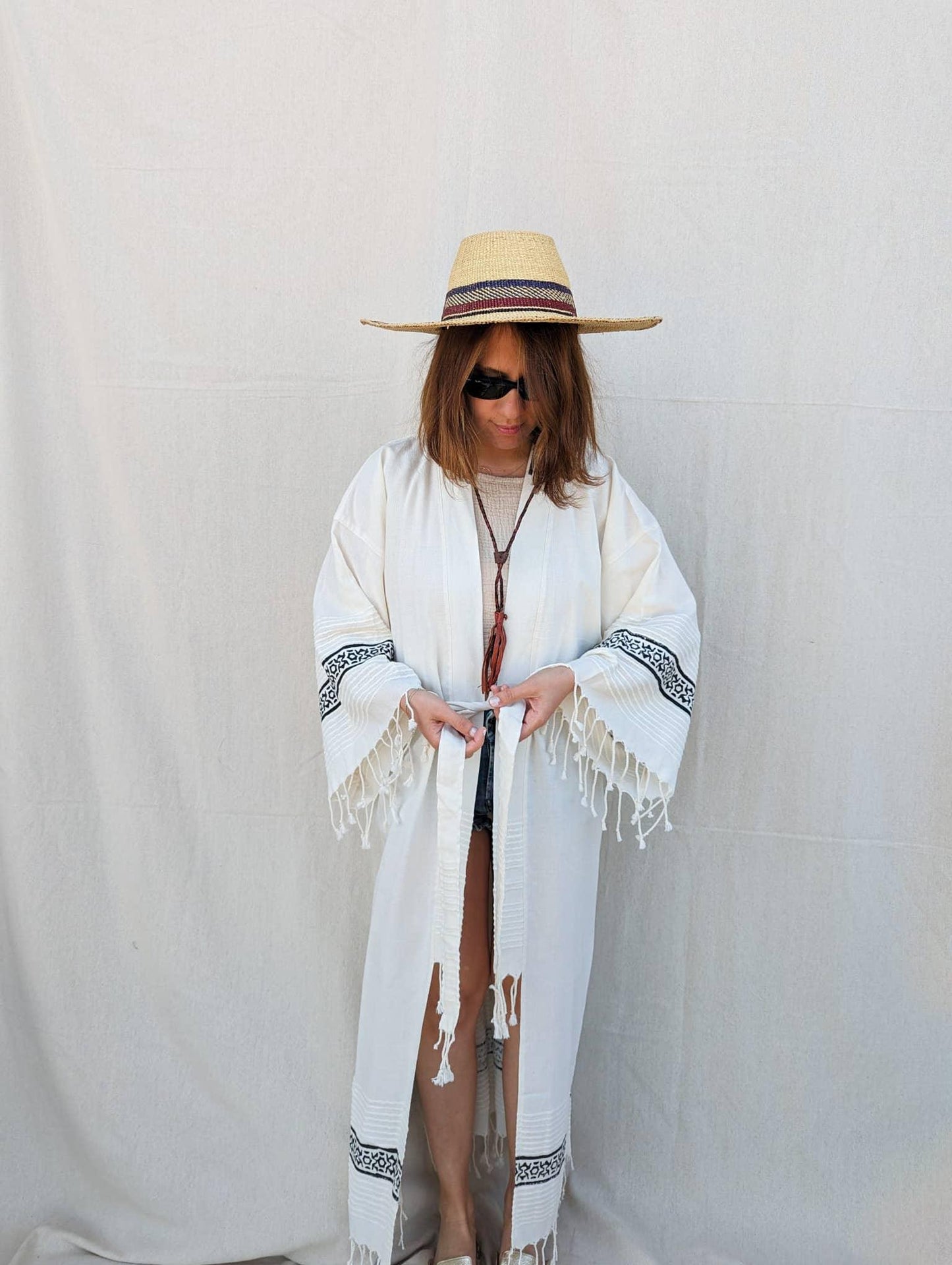 Denise Long Turkish Kimono - Da Bohemian Bazaar