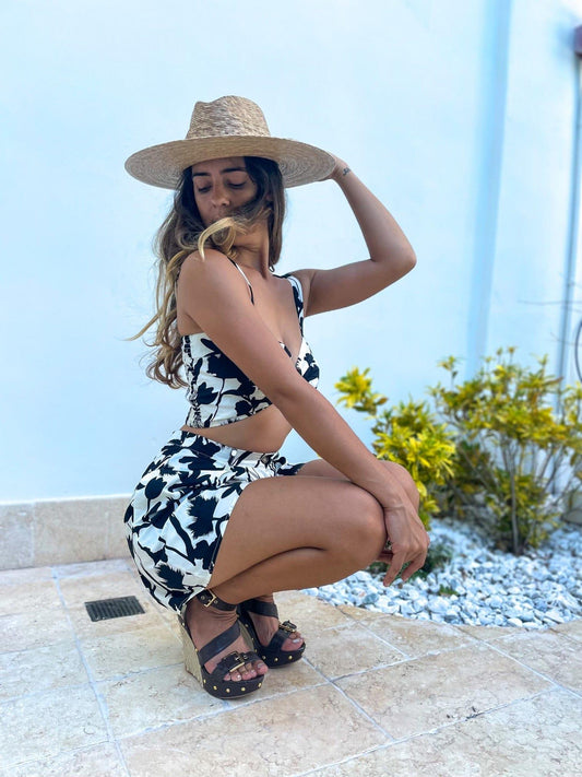Palmela Two-Piece Short Set - Da Bohemian Bazaar