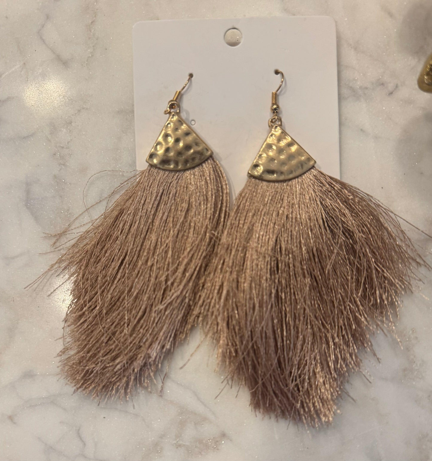 Boho Soft Tassel Earrings - Da Bohemian Bazaar