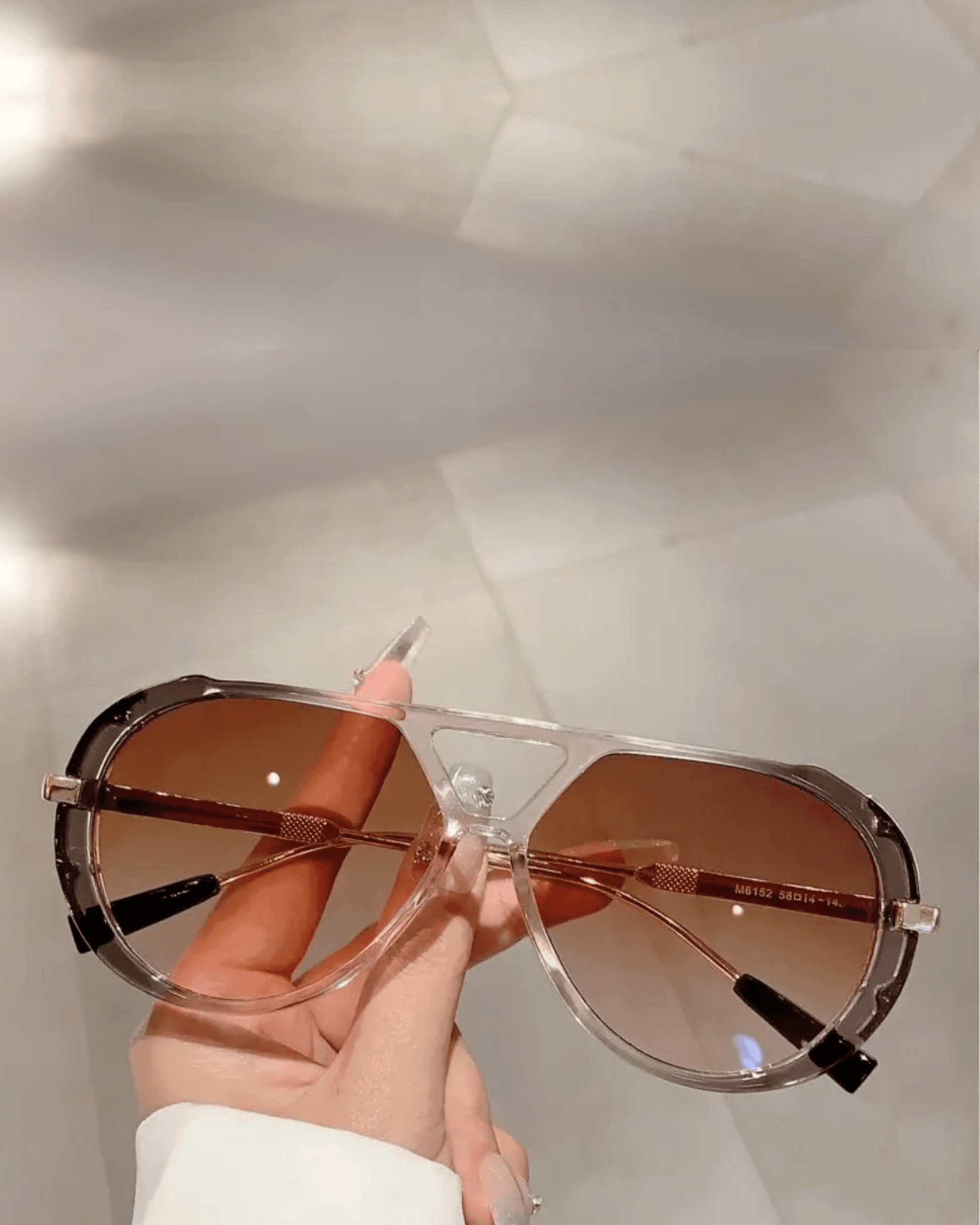Luxe Retro Aviator Sunglasses – Gradient Tortoise & Teal Frame - Da Bohemian Bazaar