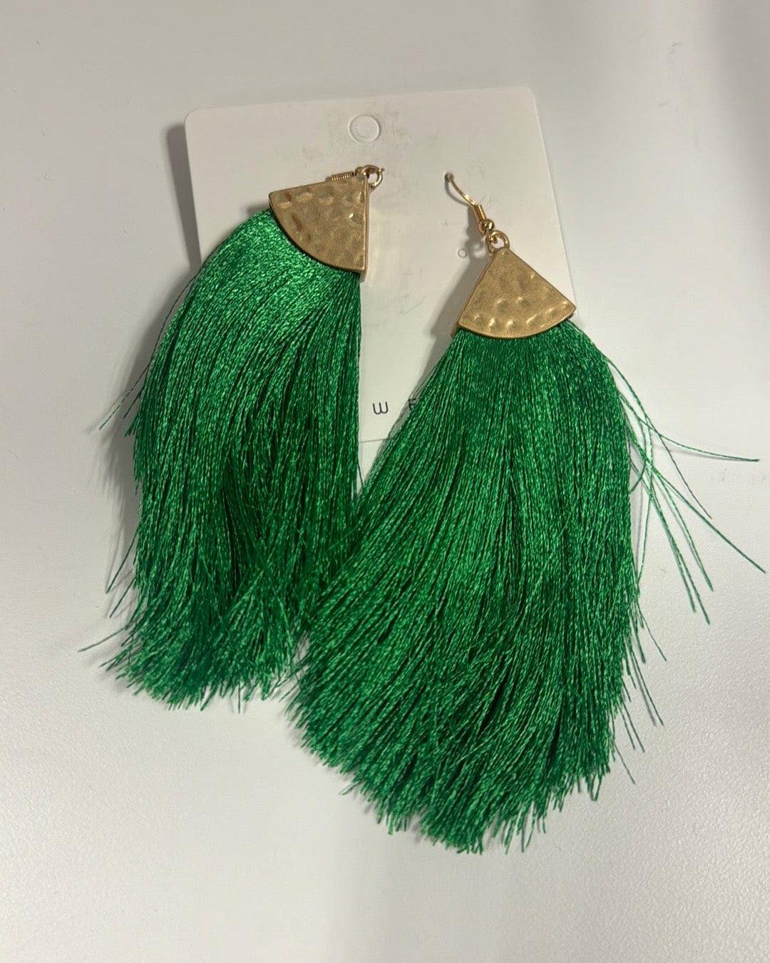 Boho Soft Tassel Earrings by Da Bohemian Bazaar