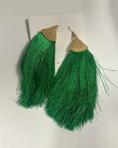 Boho Soft Tassel Earrings - Da Bohemian Bazaar