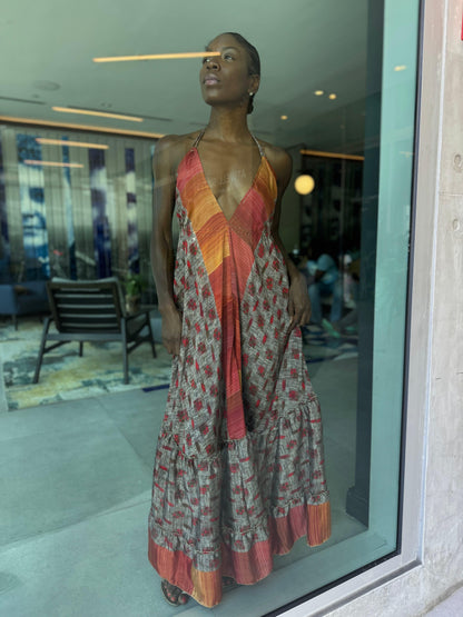 Esmeralda Maxi Dress - Da Bohemian Bazaar