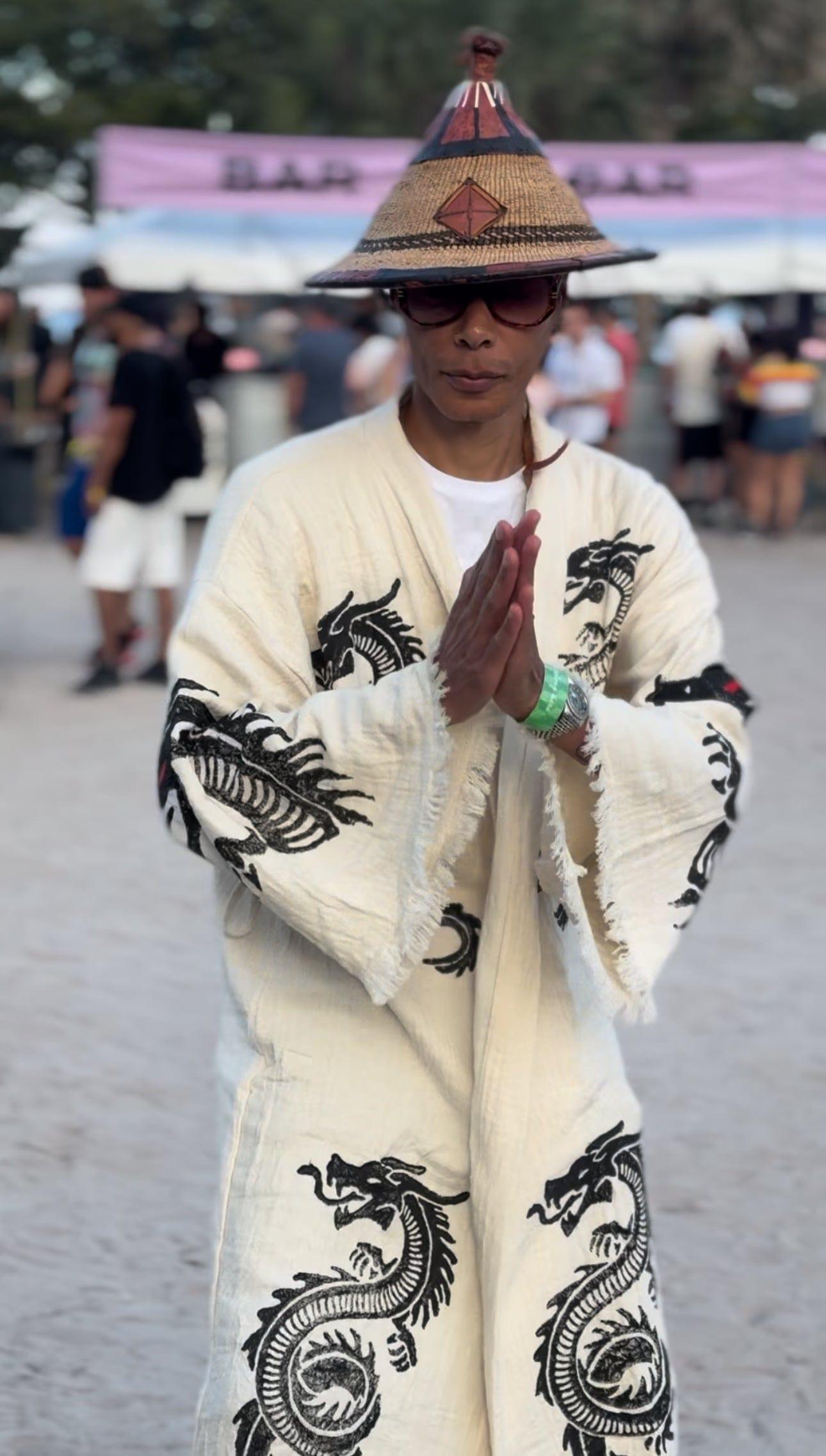 Da Boho Dragon Kimono by Da Bohemian Bazaar