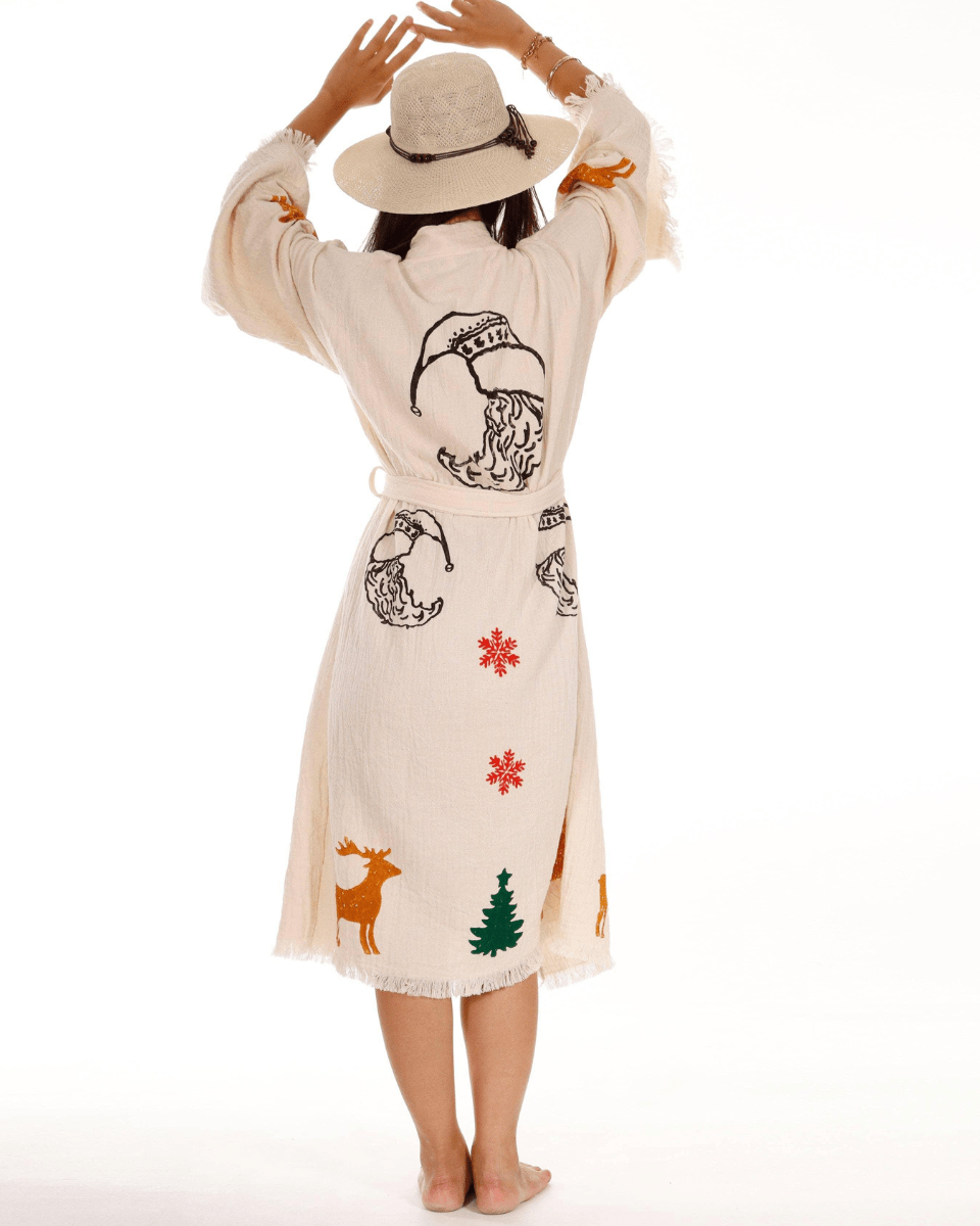 Festive Beach Kimono
