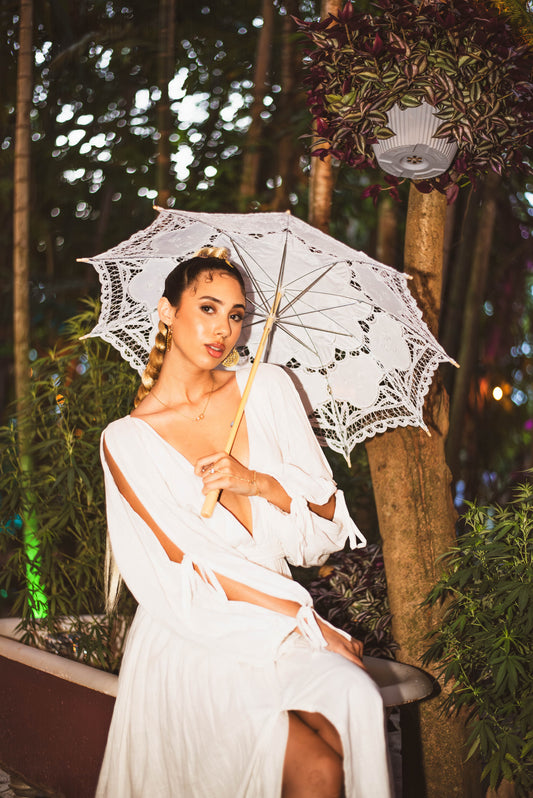 Vie Lace Parasol - Large