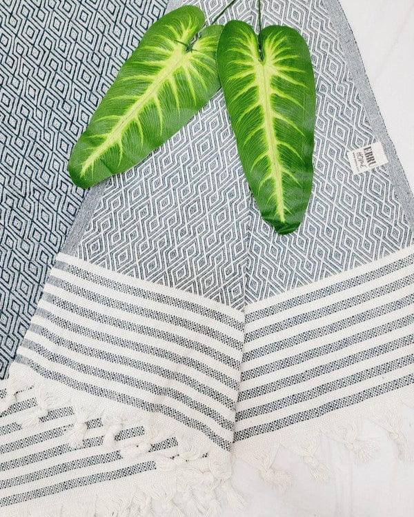 Ebby Turkish Throw Towel - Large - Da Bohemian Bazaar