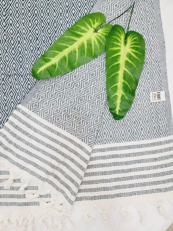 Ebby Turkish Throw Towel - Large - Da Bohemian Bazaar