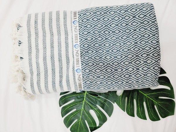 Ebby Turkish Throw Towel - Large - Da Bohemian Bazaar