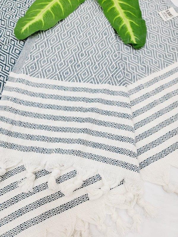 Ebby Turkish Throw Towel - Large - Da Bohemian Bazaar