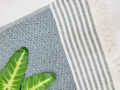 Ebby Turkish Throw Towel - Large - Da Bohemian Bazaar
