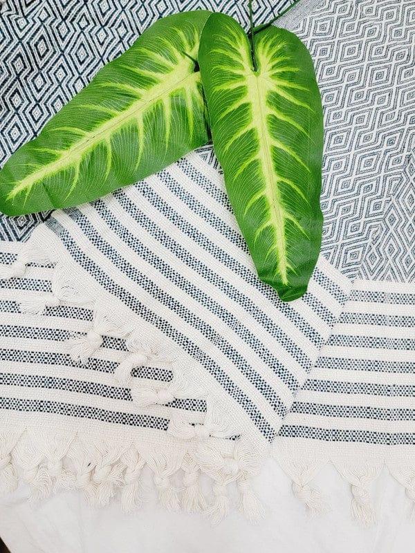 Ebby Turkish Throw Towel - Large - Da Bohemian Bazaar