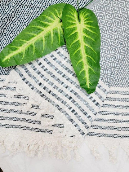 Ebby Turkish Throw Towel - Large - Da Bohemian Bazaar