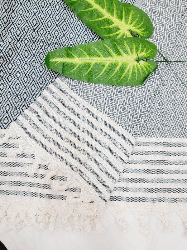 Ebby Turkish Throw Towel - Large - Da Bohemian Bazaar