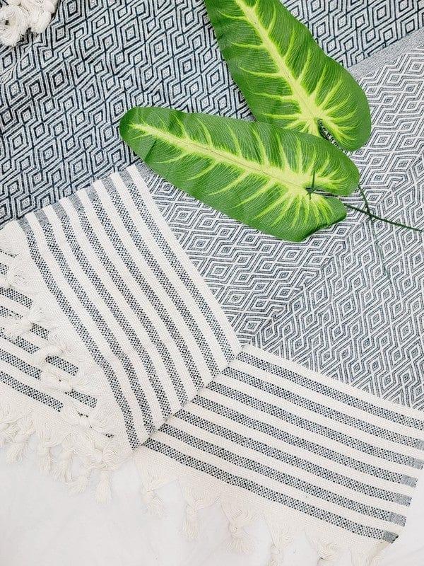 Ebby Turkish Throw Towel - Large - Da Bohemian Bazaar